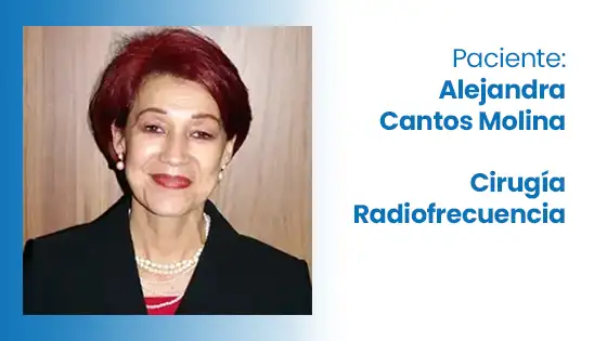 Testimonio 1 - Paciente Alejandra Cantos
